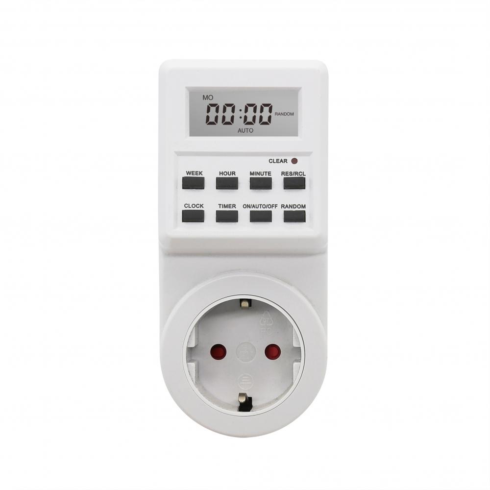 Digital Timer Socket mit europäischer Stecker