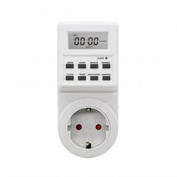 Digital Timer Socket With European Plug