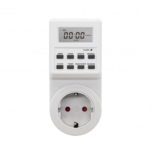 Digital Timer Socket mit europäischer Stecker