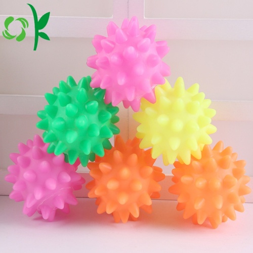 Boules de chien vente chaude jouets en silicone souple pour animaux de compagnie