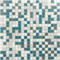 Colorido mosaico backsplash azulejo vidrio piso piso