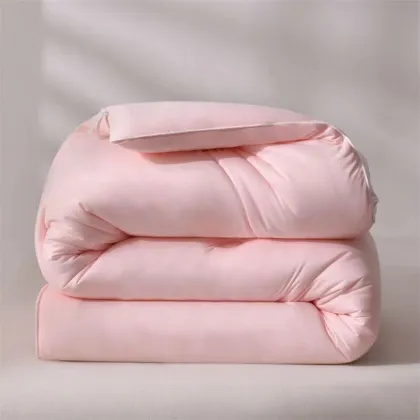 Queen Size Soybean Core Fiber Quilt: Thick, Warm, and Cozy for Mother and Baby