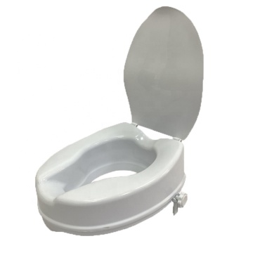 4 inch verhoogde toiletbril met vergrendeling