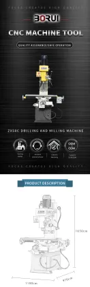 ZX50C Milling Machine: Optimum Drilling & Milling Solution