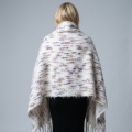 Pastel Melange သိုးမွှေး Mohair ချည်ထည်