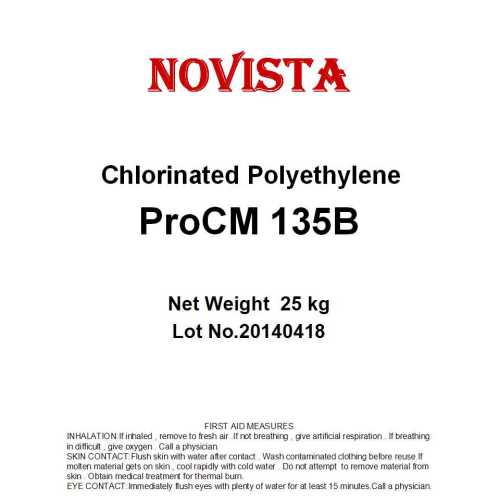 Rubber additives Chlorinated Polyethylene CPE-135B