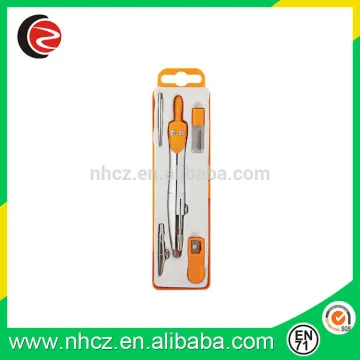 Drawing plastic compass set, Basic range