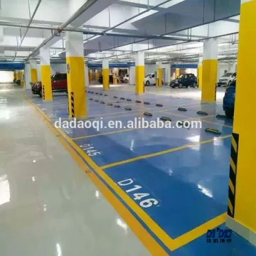 Wear-resisting epoxy floor paint anti-slip floor coating for car parking