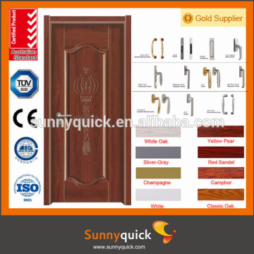 australia standard single swing mdf wooden door supplier