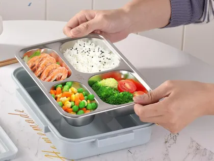 304 Stainless Steel Insulated Lunch Box Lunch Box