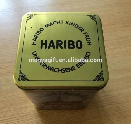 Haribo Square Tin Box