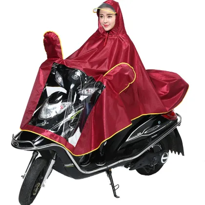 100% polyester single/double raincoat poncho outdoor