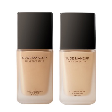Custom 2 Shade Private Label Waterproof Liquid Foundation for All Skin