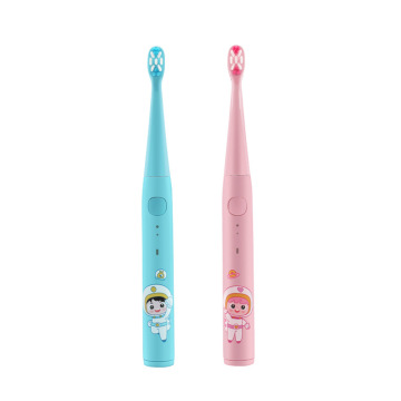 DZ-20K Custom Pink Cute Cartoon Astronaut Kids' Sonic Electric Toothbrush