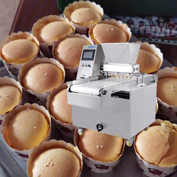 Volledige automatische cake -machine met twee sproeiers: efficiënte oplossing voor het verlagen van de arbeidskosten in commercieel bakken