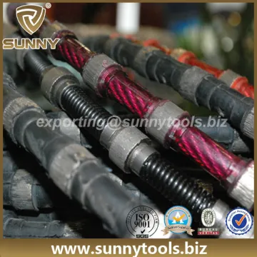 Long Lifespan Diamond Wire Saw, Diamond Wire Saw for Steel