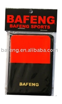 Referee Card/Yellow Card/Red Card