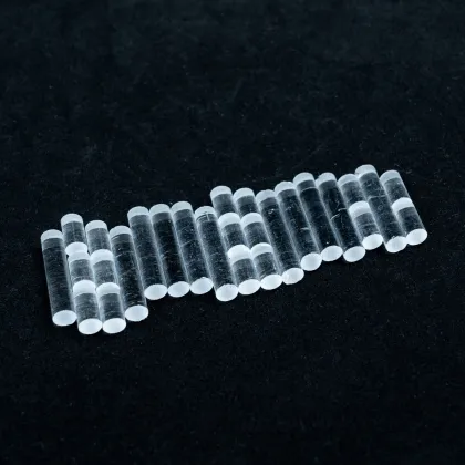 High Temperature Resistant Customized Fused Silica Quartz Glass Rods