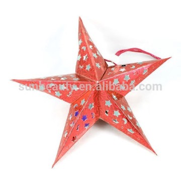 Paper Glitter Star Folding Decoration Paper Star