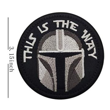 Inspired Art Embroidered Custom velcro patches Fastener