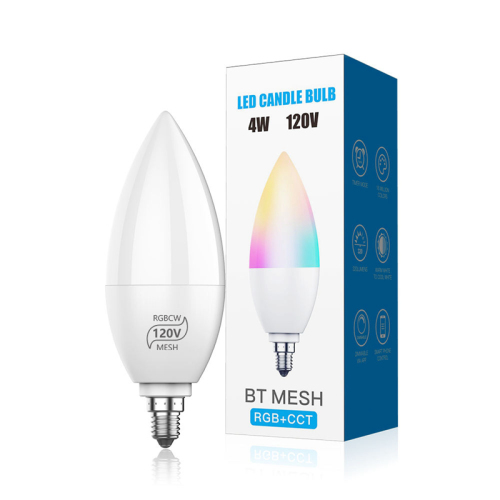 Bombilla de vela LED Smart E12 inalámbrico