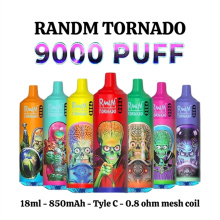 RandM 9000 Tornado Flavors, Battery & Pricing