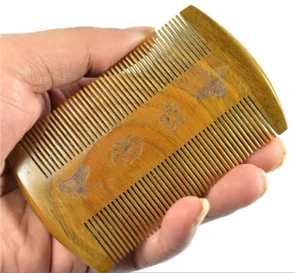 Hair Combs High quality Sandal Wood Comb Handmade Toothed Lice Comb
