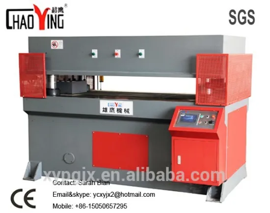 precision four-column hydraulic plane shoe sole cutting machine with CE/ISO9001/SGS