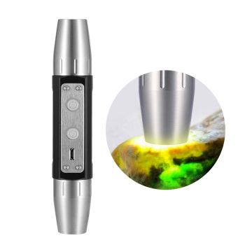 Rechargeable LED Pen Light: UV Torch with Gemstone Detection