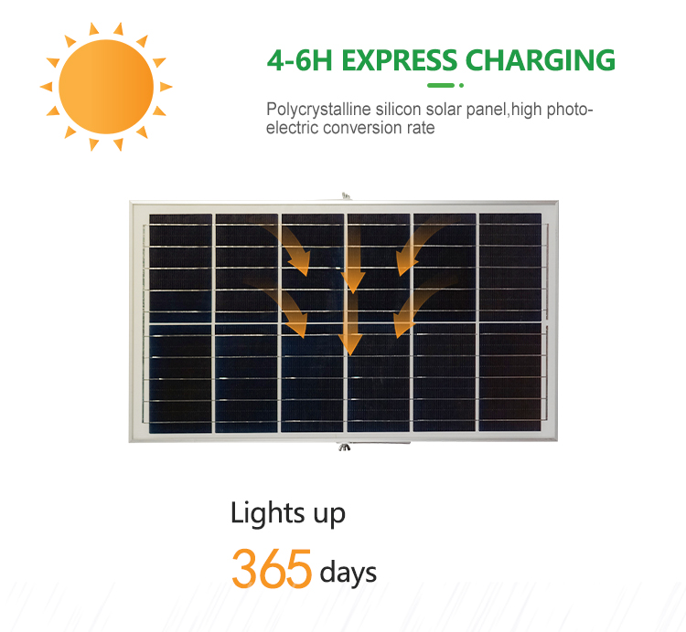 G-lights High Power Ip65 À Prova D 'Água Externa Smd ABS 100W 200W 300W Solar Led FloodLight