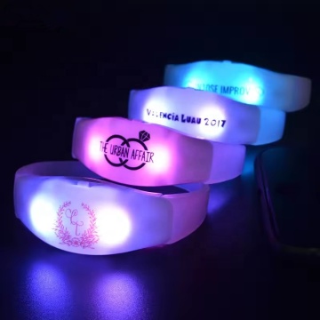 Voice-Controlled LED Flashing Bracelet for Christmas Party and Events