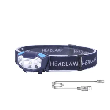 Waterproof LED Headlamp Gesture Sensing Headlight