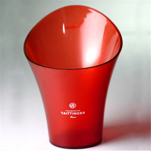 Clear large ice bucket champagne price