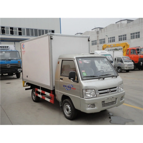 small refrigerated truck