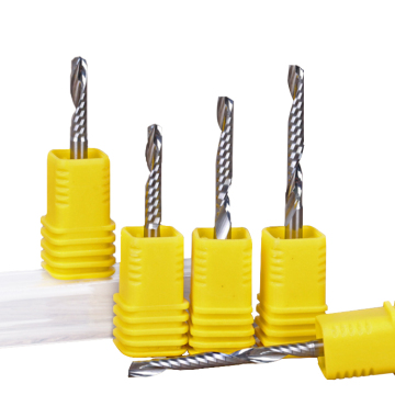 مجموعة طاحونة Carbide المفردة OEM Flute Tungsten: أدوات قطع CNC مع صلابة HRC55/65