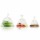 Disposable Clear Supermarket Plastic Rolling Food Flat Packaging Produce Bag