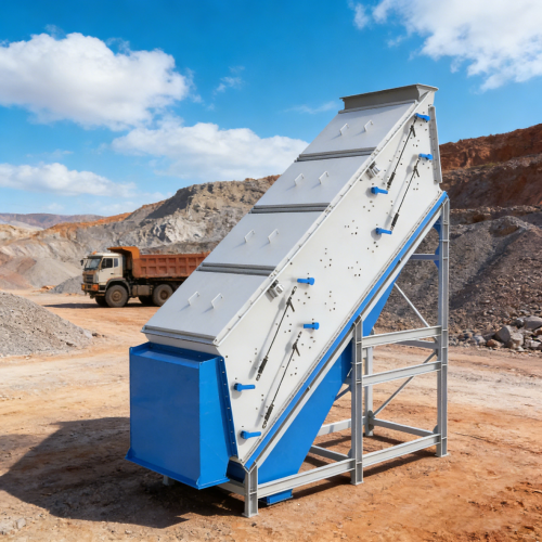 Tamis vibrant scellé à haute intensité et à faible consommation d'énergie