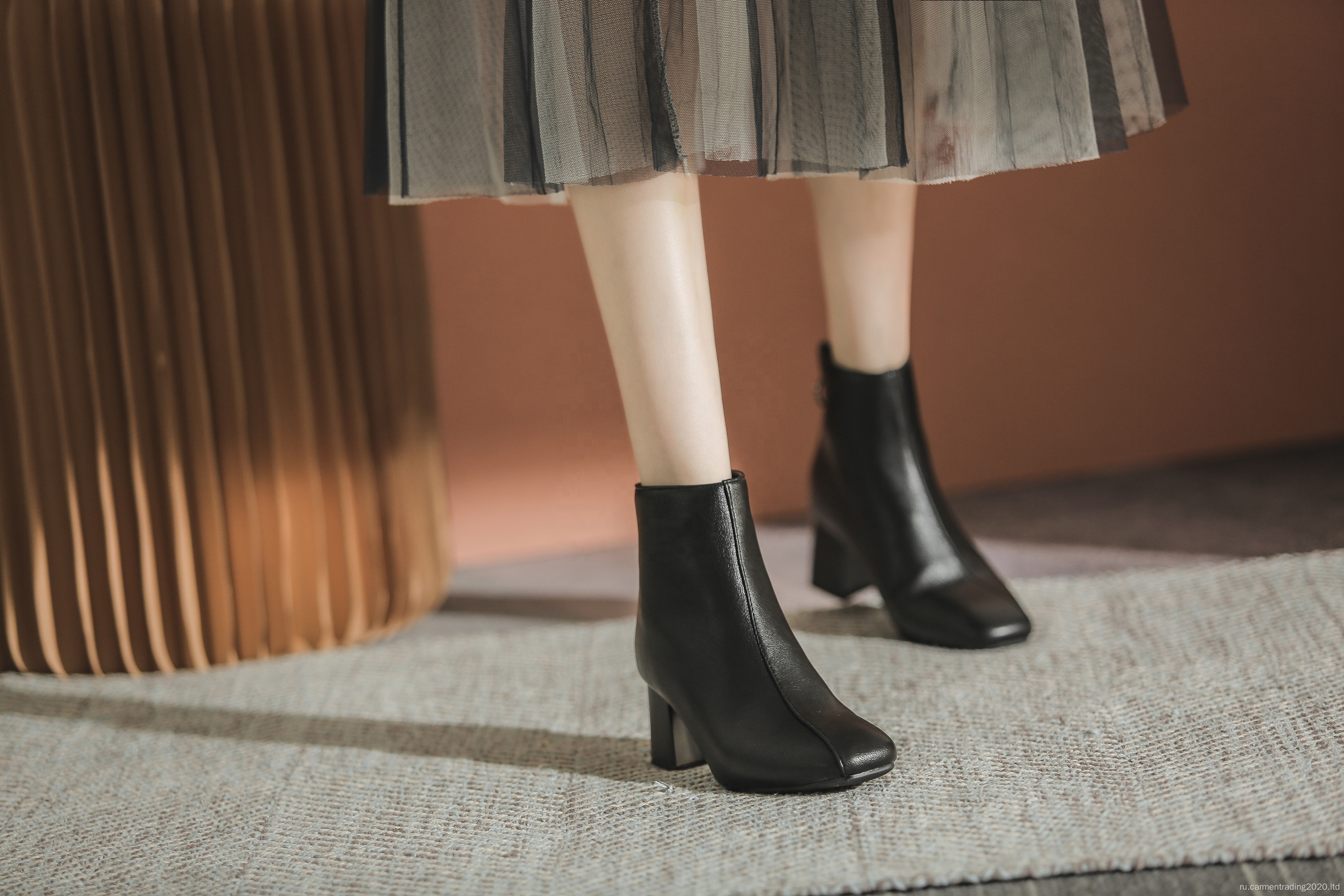 Новая мужская кожаная обувь Chelsea итальянского дизайна фабрики