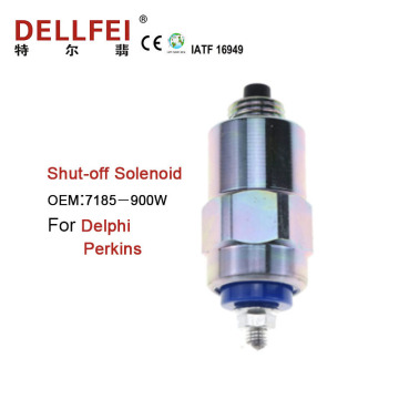 New 12V Shut-off solenoid valve 7185-900W For Perkins