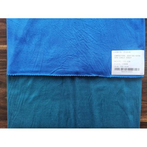 Rayon Span Single Jersey Fabrics