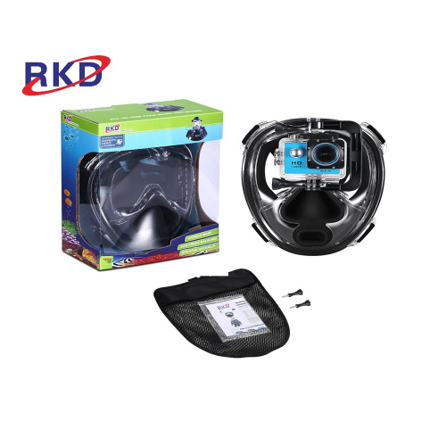 swim goggles with small oxygen tank for diving