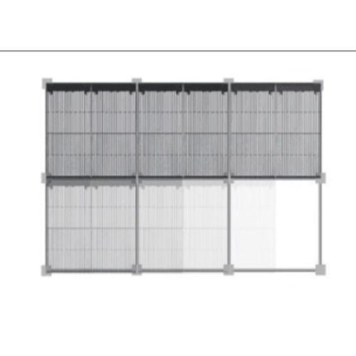 Light Aluminium Outdoor Mesh Curtain LED Display