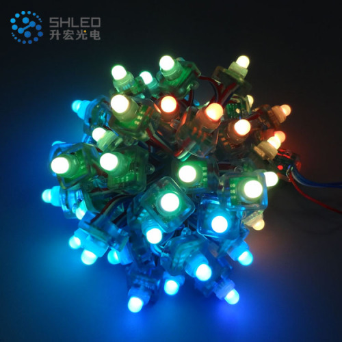 12mm WS2811 Full color led pixel square light