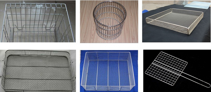 wire mesh basket and cage