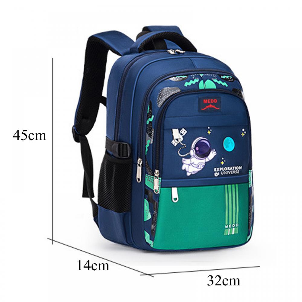 WYCY Backpack for Boys Primary Schoolbag Astronaut Rocket Backpack