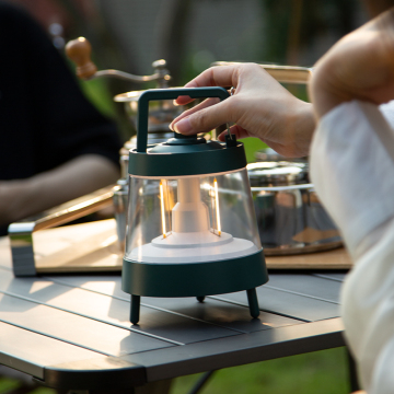 Rechargeable LED Light Lantern for Camping and Outdoor Use
