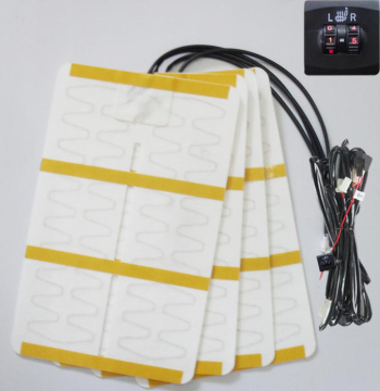 Car seat heated carbon
