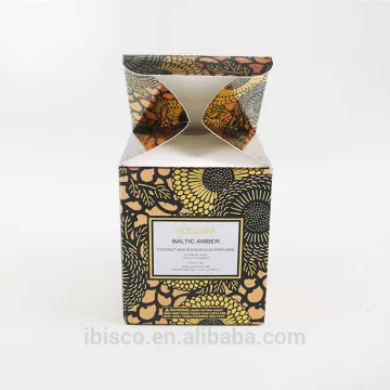 recycled custom folding soap packaging paper box