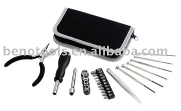 BENO TOOLS FACTORY 25pcs 600D Folding homeowner'shand tool set tool bag