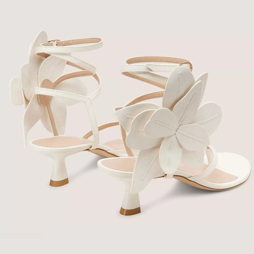 Multi Strap Open Toe Block Heel Sandals